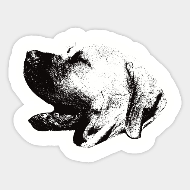 Boerboel gift for Boerboel Owners Sticker by DoggyStyles